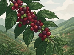 El Girasol β coffee farm illustration 3