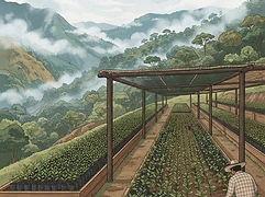Diana Arboleda Tabares — coffee farmer illustration 3
