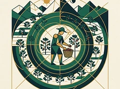 Rene Arellanos Ore — coffee farmer illustration 2