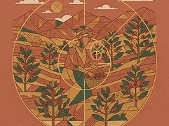 Hinga Kawa Cooperative — coffee farmer illustration 1