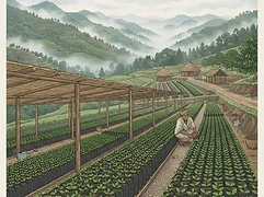 Esayas Beriso — coffee farmer illustration 3