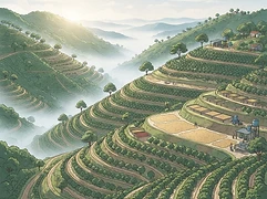 Fazenda Isidro Pereira — coffee farm illustration 1
