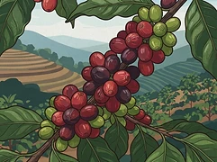 Karambi Washing Station — coffee farm illustration 3