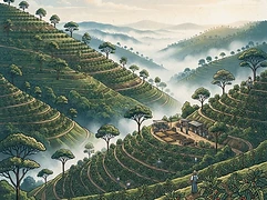 Kiangoi factory — coffee farm illustration 1
