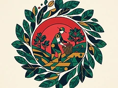 Group of small producers — coffee farmer illustration 1