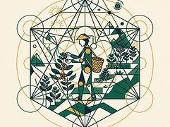 Servio Botina — coffee farmer illustration 3