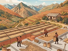 Smallholders — coffee farm illustration 2
