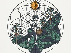 Higinio and Aura Gómez — coffee farmer illustration 1