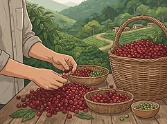 Martir Fernandez — coffee farmer illustration 2
