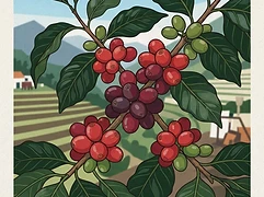 Aromas De Aniz β coffee farm illustration 3