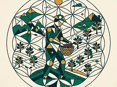 Vicente Regalado — coffee farmer illustration 1