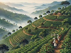 Danche Washing Station β coffee farm illustration 1