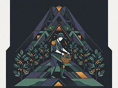 Archived duplicate — Marysabel Caballero and Moisés Herrera — coffee farmer illustration 3