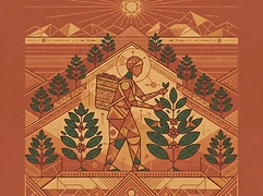 Small Farmers — coffee farmer illustration 1