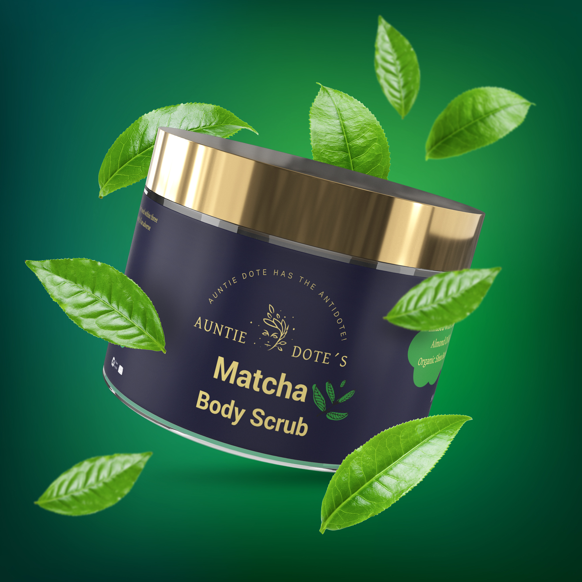 Matcha Dead Sea Salt Scrub