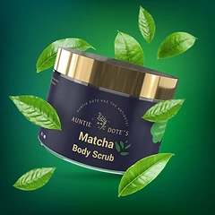 Matcha Dead Sea Salt Scrub 1