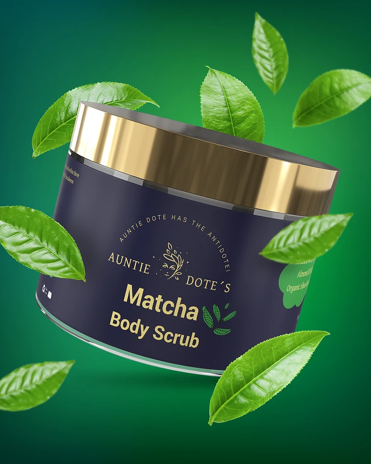 Matcha Dead Sea Salt Scrub