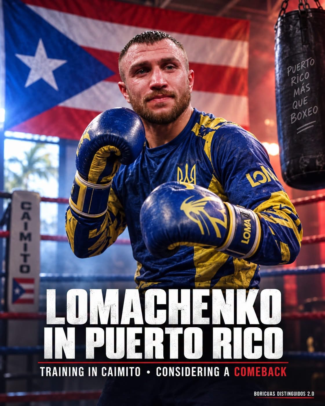 Lomachenko in Puerto Rico