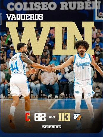 Vaqueros · Coliseo Rubén