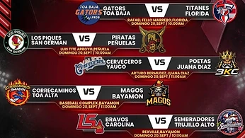 Liga Puertorriqueña · Jornada Completa