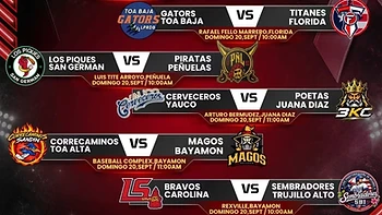 Liga Puertorriqueña · Jornada Completa