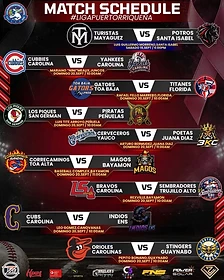 Liga Puertorriqueña · Jornada Completa