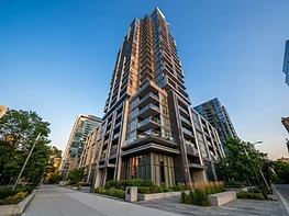 Modern luxury condominium building