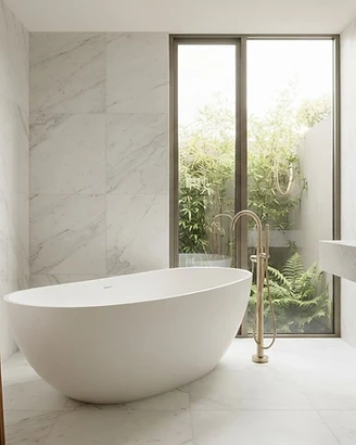 Immaculate luxury bathroom reset and ready