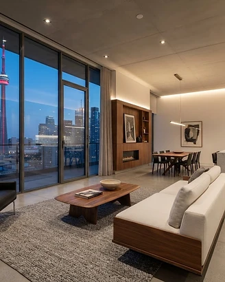 Luxury Toronto condo interior