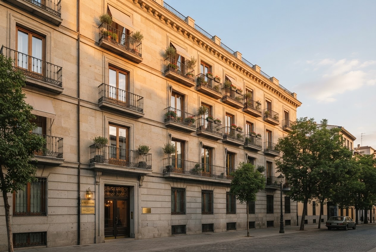 Real Estate Division premium residential asset in Madrid