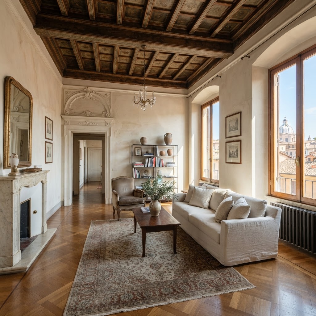 Refurbished Historic Apartment — Campo de' Fiori / Trastevere