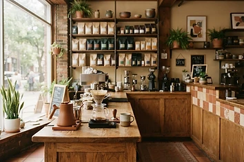 Drink our coffee