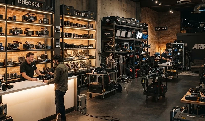 IMAGE ONE CAMERA rental floor