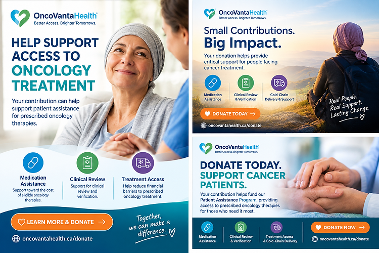 OncoVantaHealth patient assistance — help support access to oncology treatment through Bitcoin donations