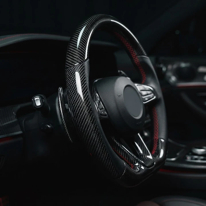 CarbonWeave Steering Wheel Cover