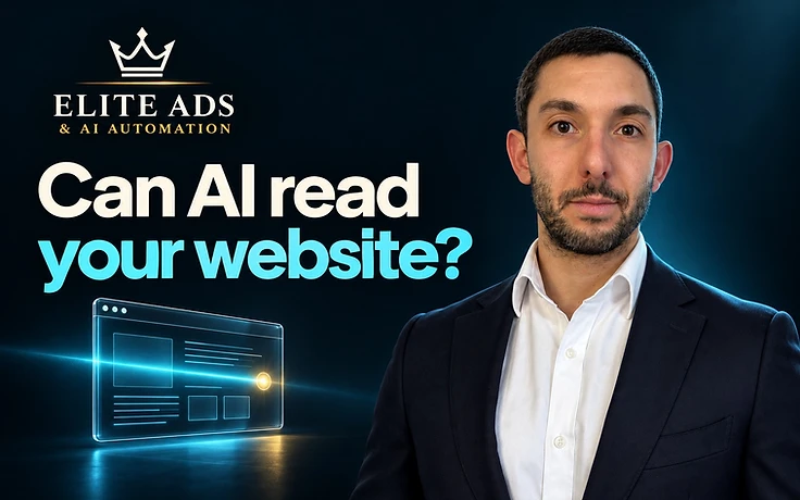 Can AI read your website? — Jason Cavallaro, Elite Ads & AI Automation