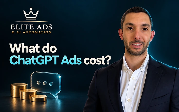 What do ChatGPT Ads cost? — Jason Cavallaro, Elite Ads & AI Automation