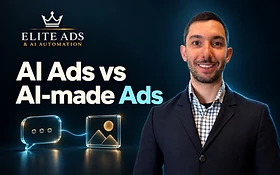 AI Ads vs AI-made Ads — Jason Cavallaro, Elite Ads & AI Automation
