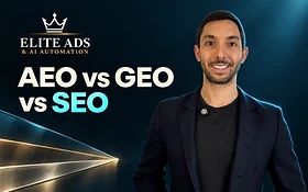 AEO vs GEO vs SEO — Jason Cavallaro, Elite Ads & AI Automation