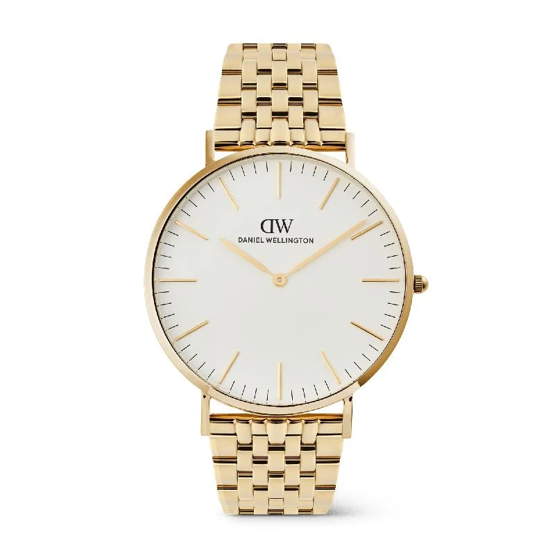 Daniel Wellington Classic 7-Link — Gold 40mm
