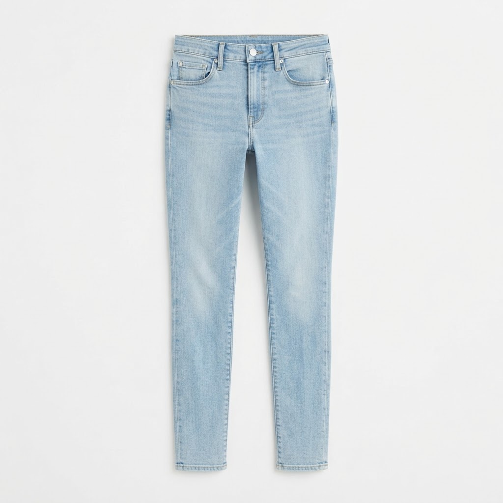 Levi's Skinny Jeans — Bleach Wash
