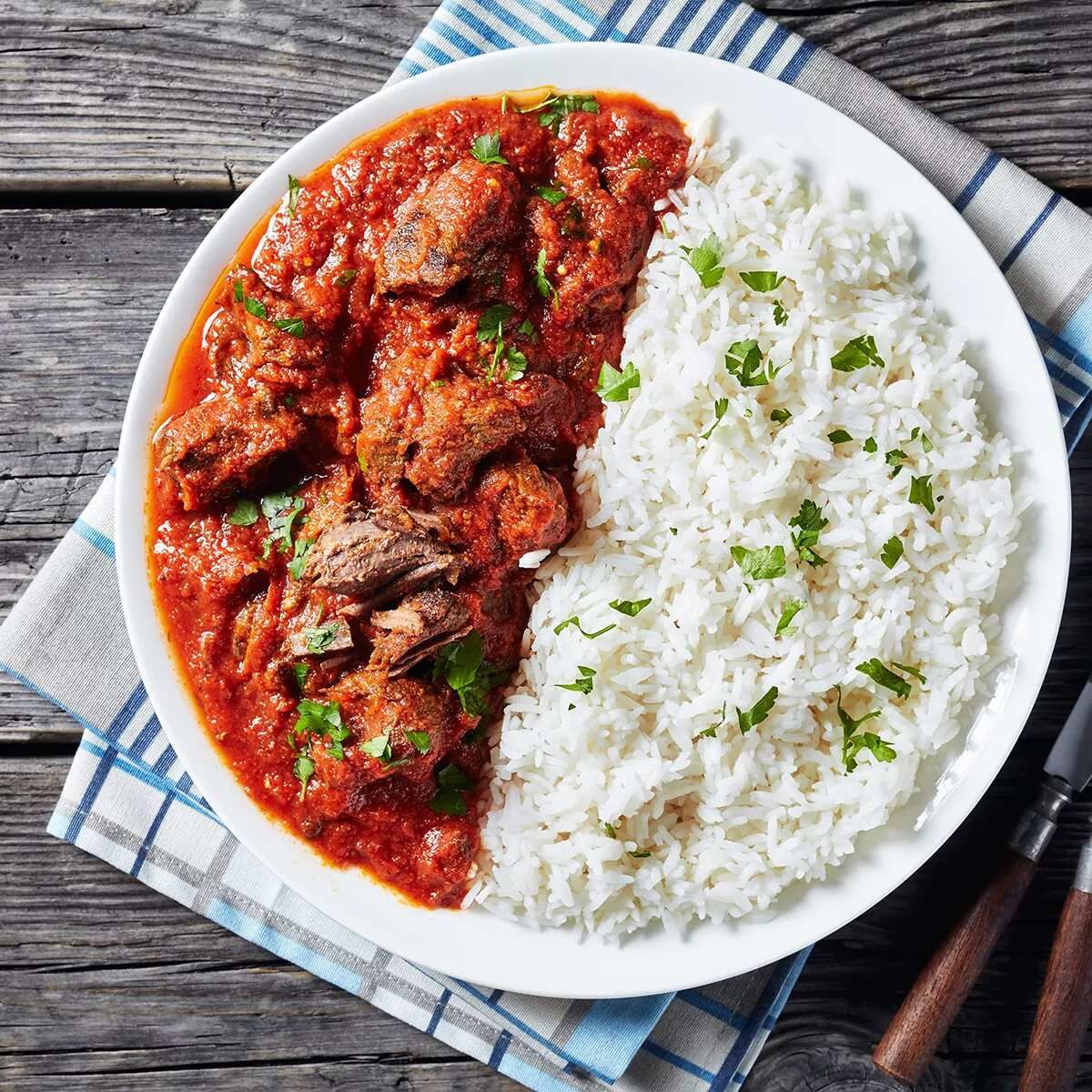 Saturday Meal — Rice & Beef