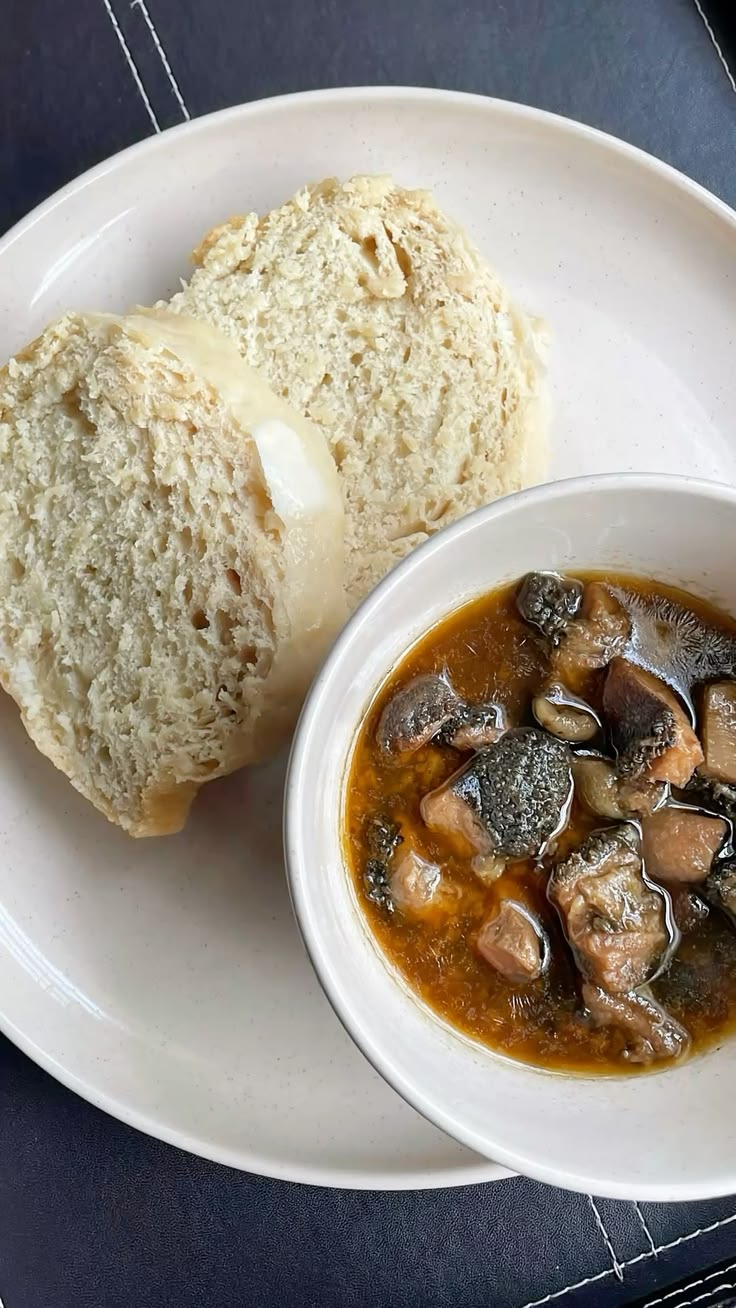 Wednesday Meal — Ulusu & Steamed Bread