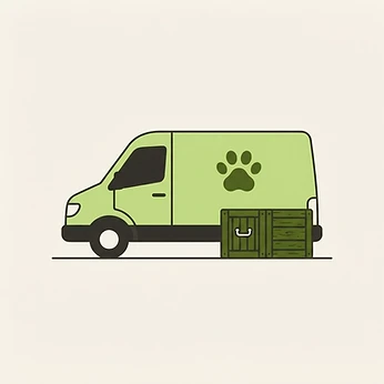 Pickup or Delivery — step 4 of the Boo Paws Home puppy adoption process