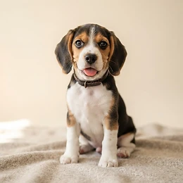 A Beagle puppy