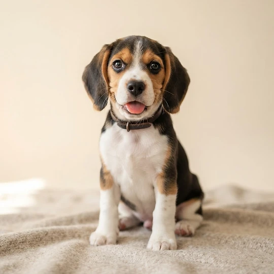 A Beagle puppy