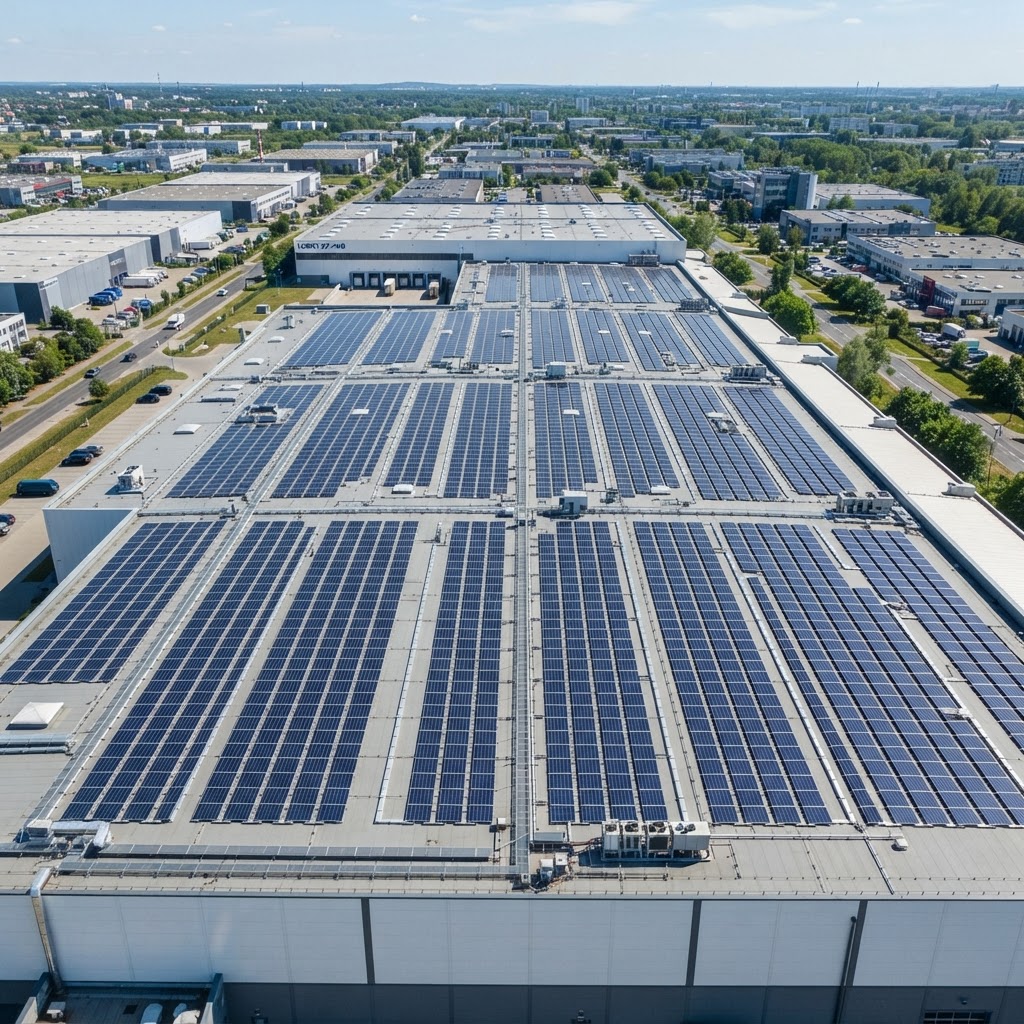 ECO Trans Commercial Solar Installation