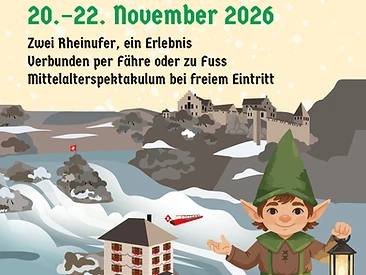 Mittelalter Weihnachtsmarkt am Rheinfall