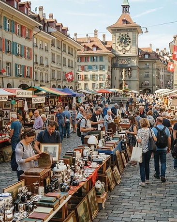 Grosser Aussen-Flohmarkt in 8620 Wetzikon / ZH