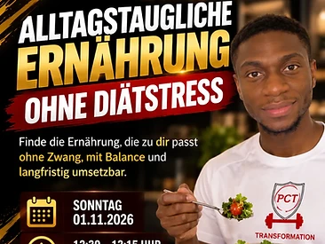 Alltagstaugliche Ernährung ohne Diätstress - PCT Webinar 